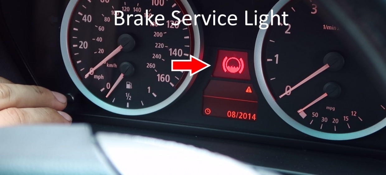 reset brake fluid service warning bmw