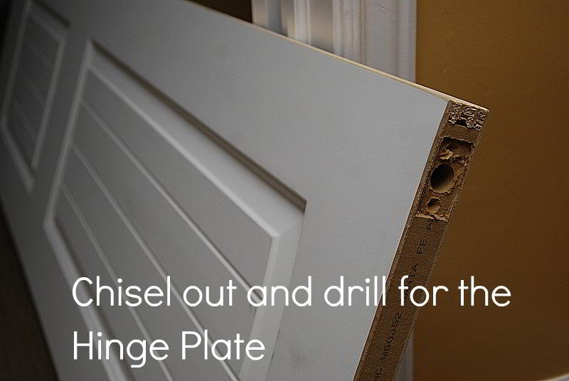 punch hinge plate