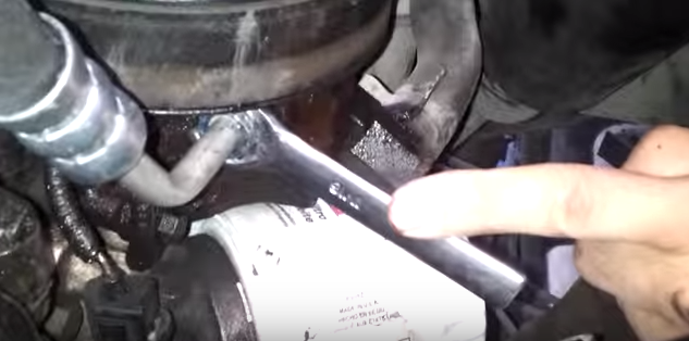 ford f150 f-150 hard tube power steering remove replacement change the way DIY