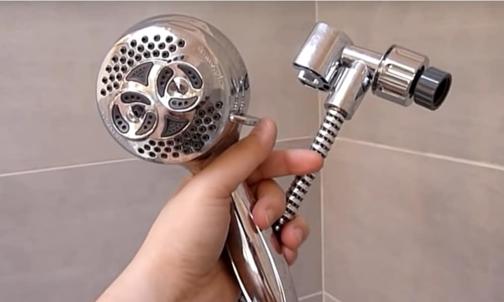 Step 1 Remove the shower head