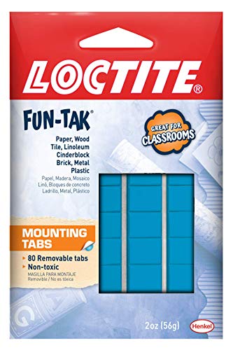 Loctite Home and Office 2-ounce Pack of Fun-tak Mounting Putty Tabs by Henkel Corporation