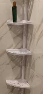 How to clean a plastic shower caddy?