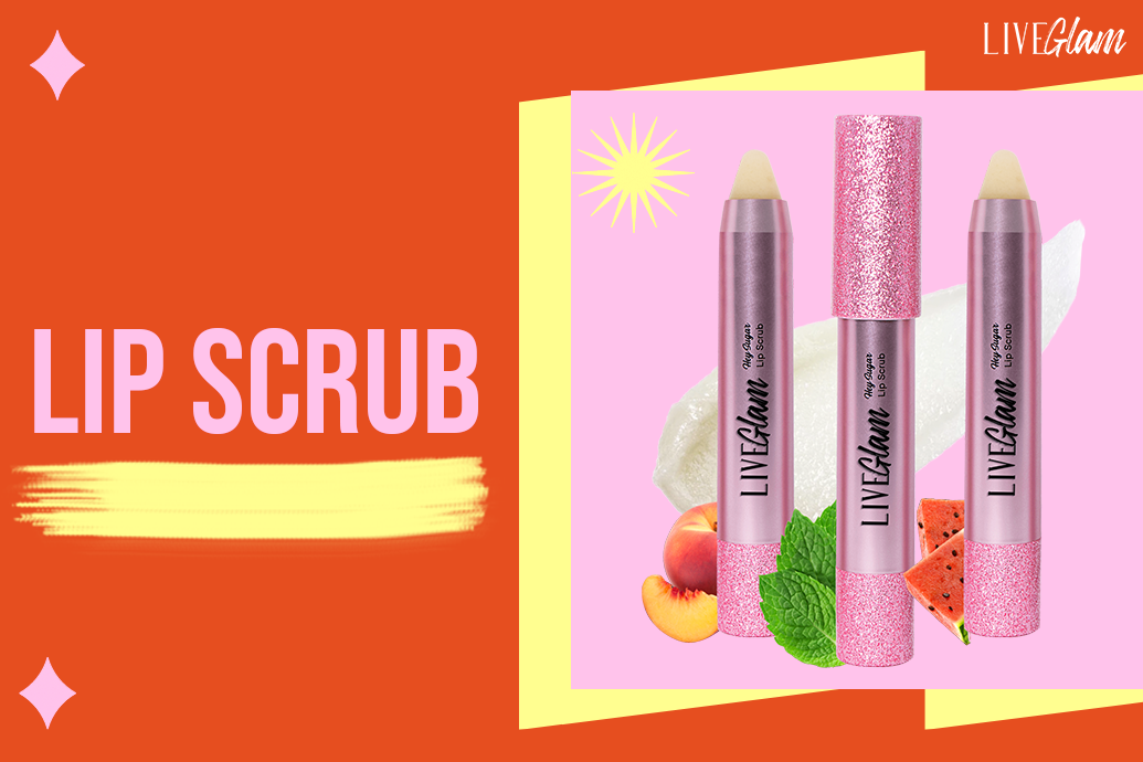 Use a lip scrub to remove liquid lipstick