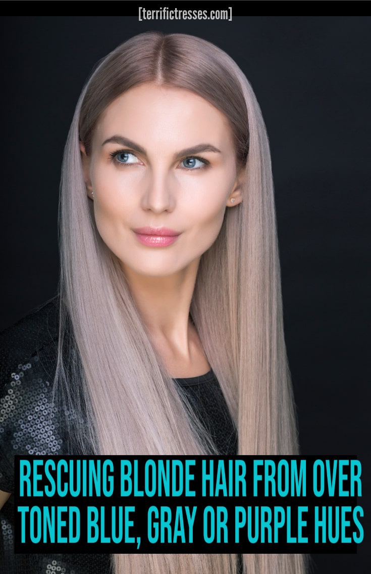 3 quick fixes for toned blonde hair