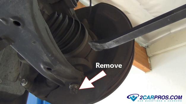 How to release the suspension or steering joints