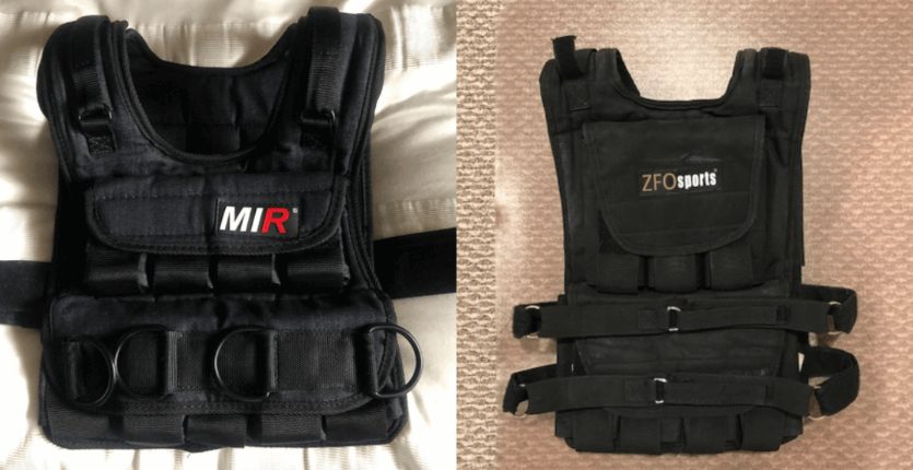 short vs long weighted vest