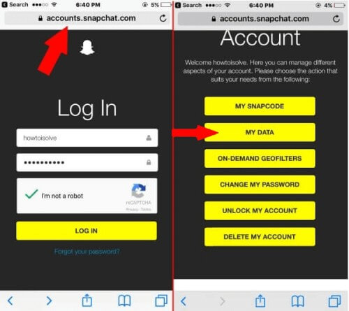 recover lost snapchat messages