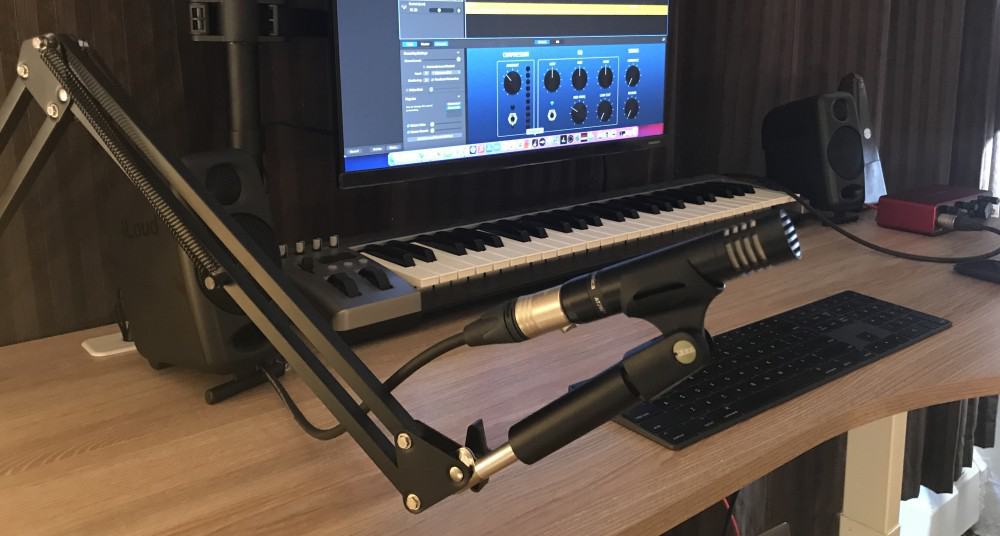 Audio Technica 2021 in a Boom Arm