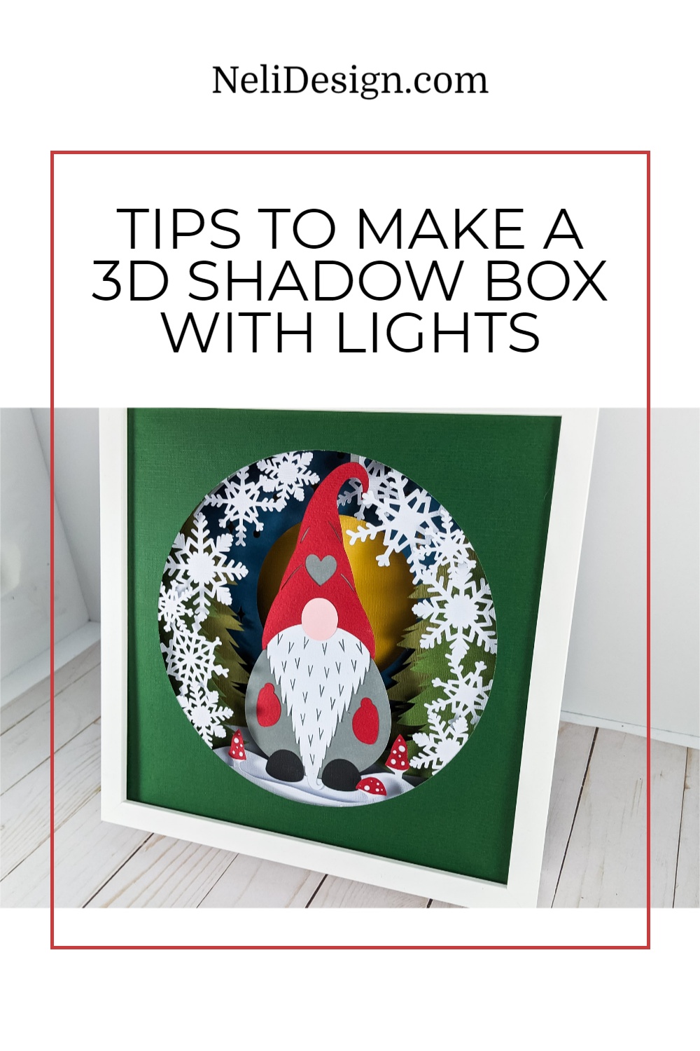 Tips for making 3D ball boxes with lights.