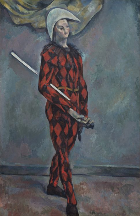 harlequin 1888 1890 Cezanne