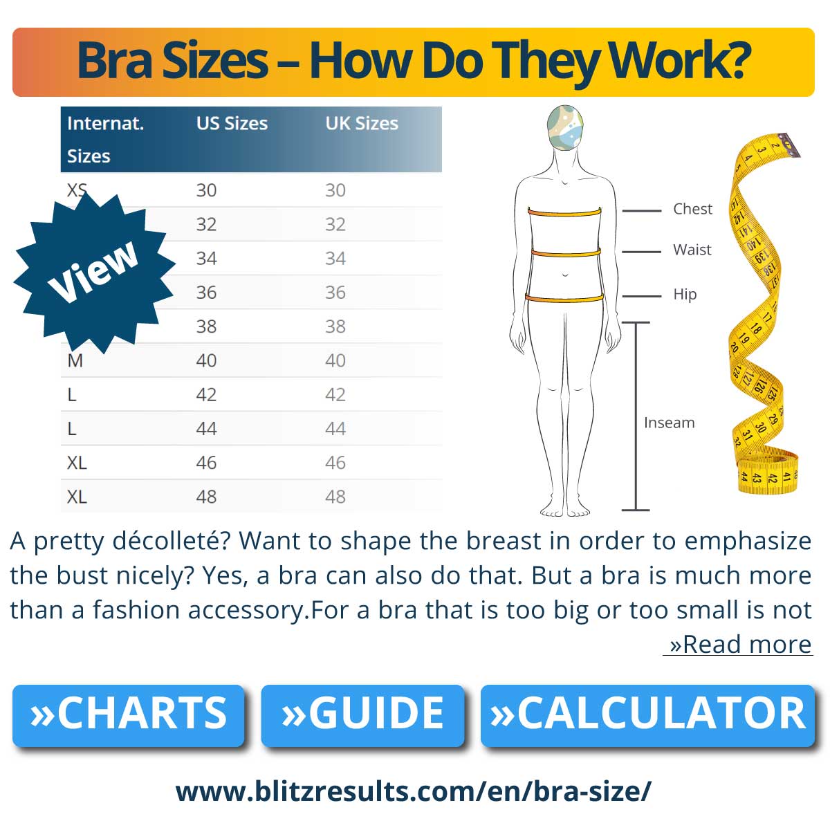 Bra Sizes - How Do They Work?