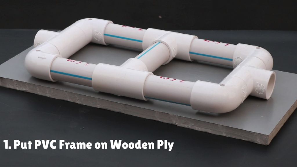 motor in pvc pipe