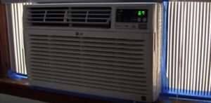 Tips to help turn off the air conditioner by the window