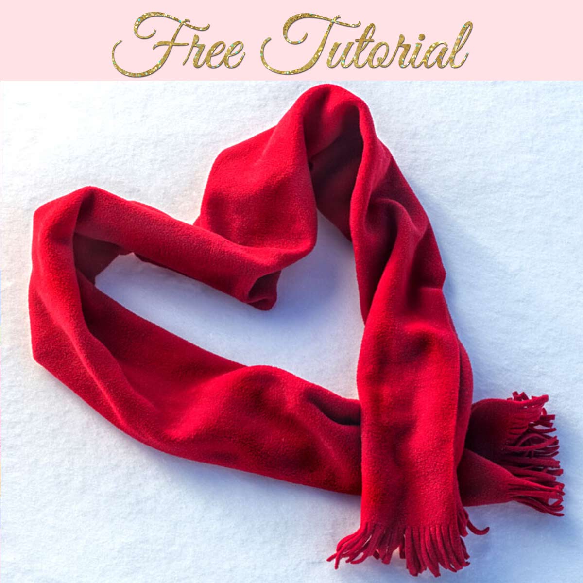 how to make infinity scarf
