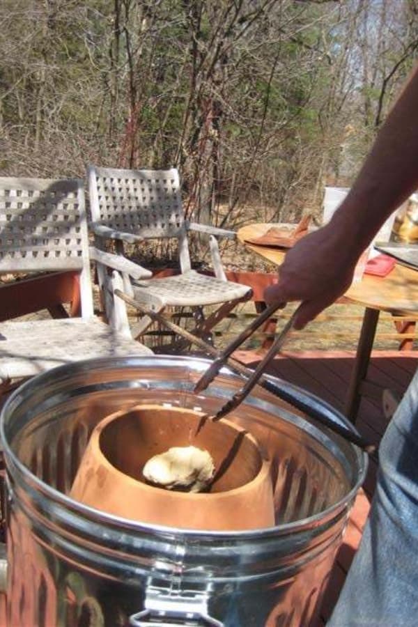 Trash Cans and Flower Pots Tandoor Oven