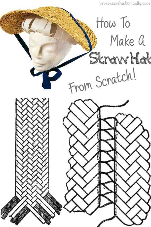 How To Make A Straw Hat From Scratch How To Braid Straw Tutorial Weave Straw