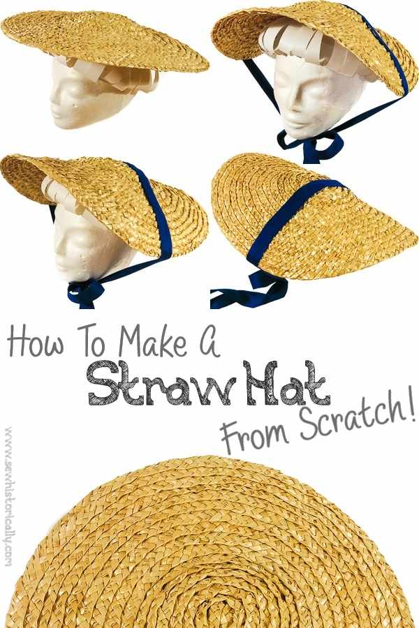 How To Make A Straw Hat From Scratch