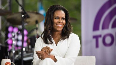 TODAY - Pictured: Michelle Obama on Thursday, October 11, 2018 - (Photo by: Nathan Congleton/NBCU Photo Bank/NBCUniversal via Getty Images via Getty Images)