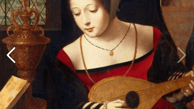 Lute player