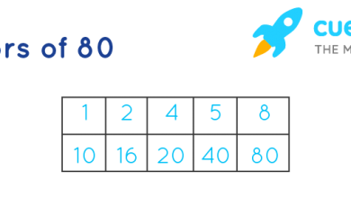 All the factors of 80