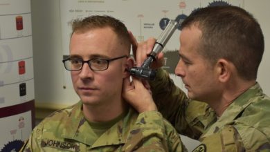 military hearing test