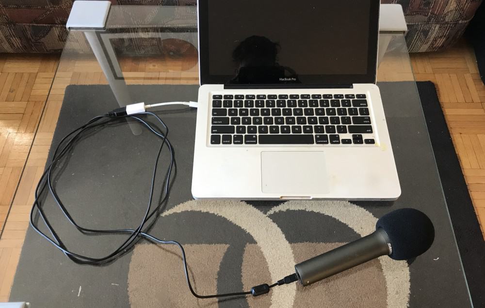 Very Simple Connection for USB Mic Samson Q2U
