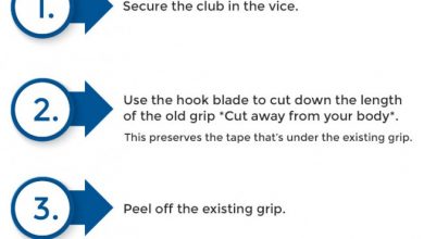 regripping a golf club with an air compressor