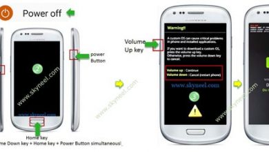 Power off Samsung Galaxy S8 SM G950U and enter downloading mode