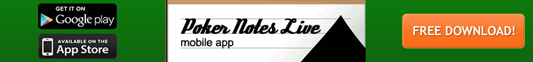 Live Poker Notes