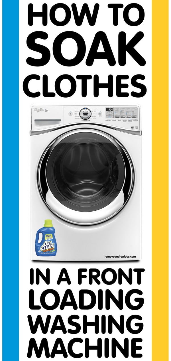 How To Soak Clothes In Lg Front Load Washing Machine