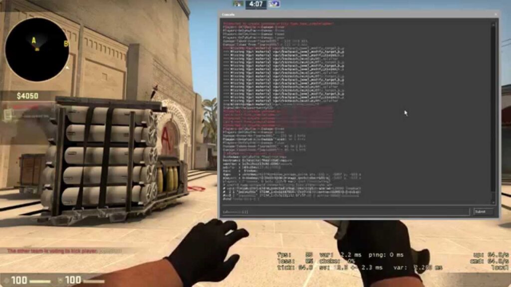 How to kick yourself in CS-GO