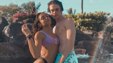 Avani Gregg with Anthony Reeves