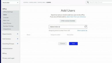 adding a user to dialpad