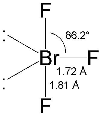 brf3 . bond angle