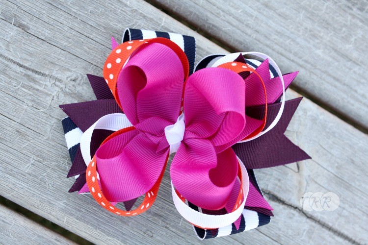 How to make a bow with a ribbon mix - Ribbon Back Blog