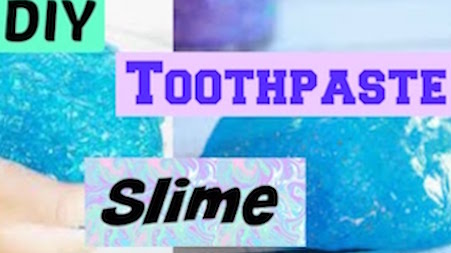2- Slime toothpaste