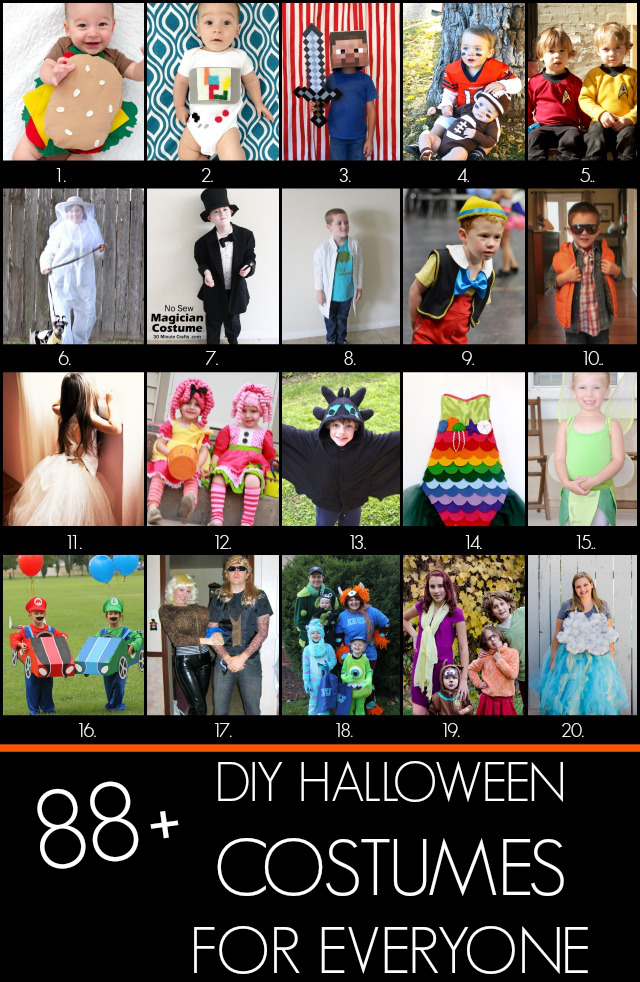 88+ handmade Halloween costumes at Make Really Cool Free Things