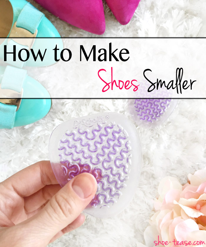 How to make shoes smaller - heel insoles