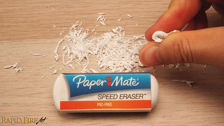 How to make a kneadable eraser at home