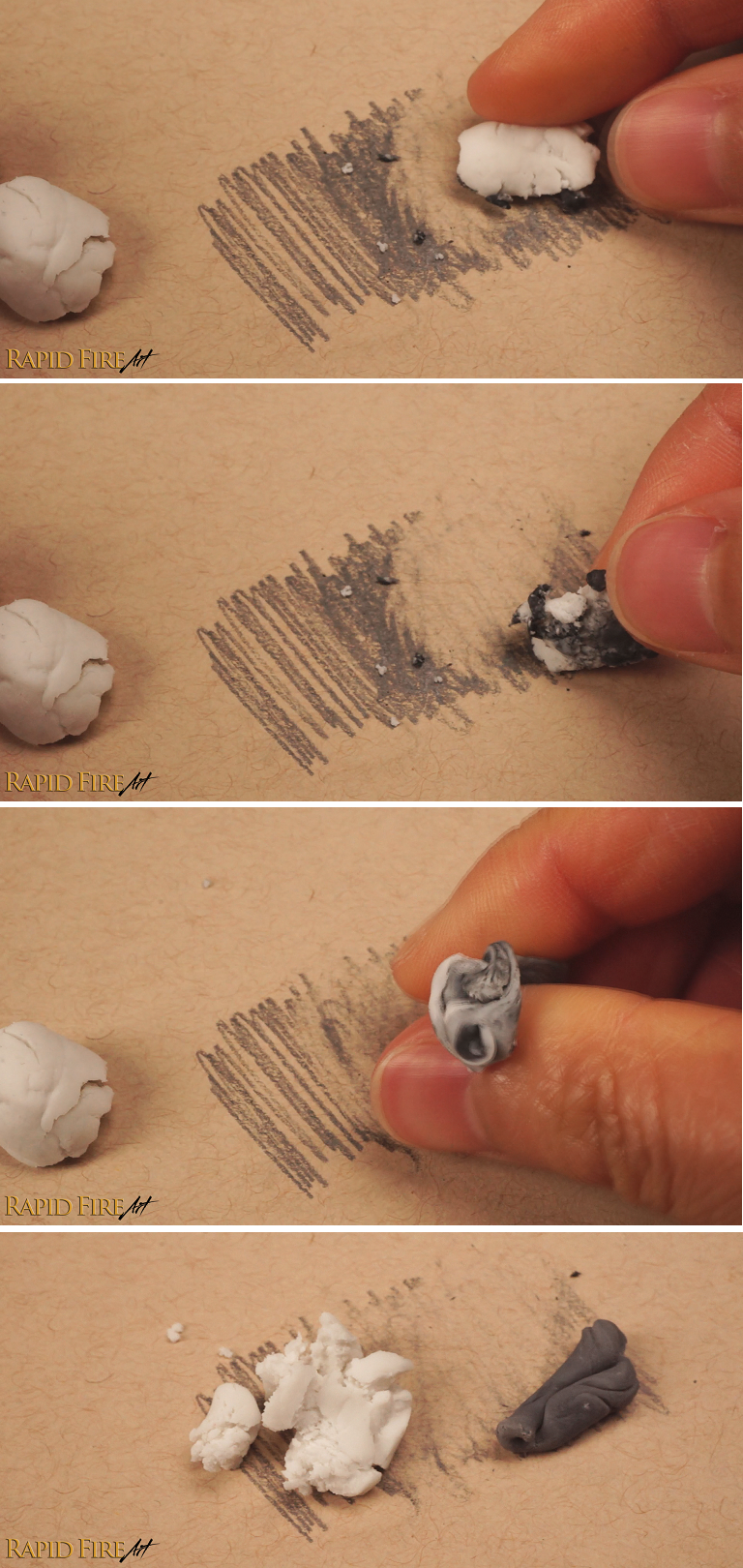 How to make a kneaded eraser. EASY