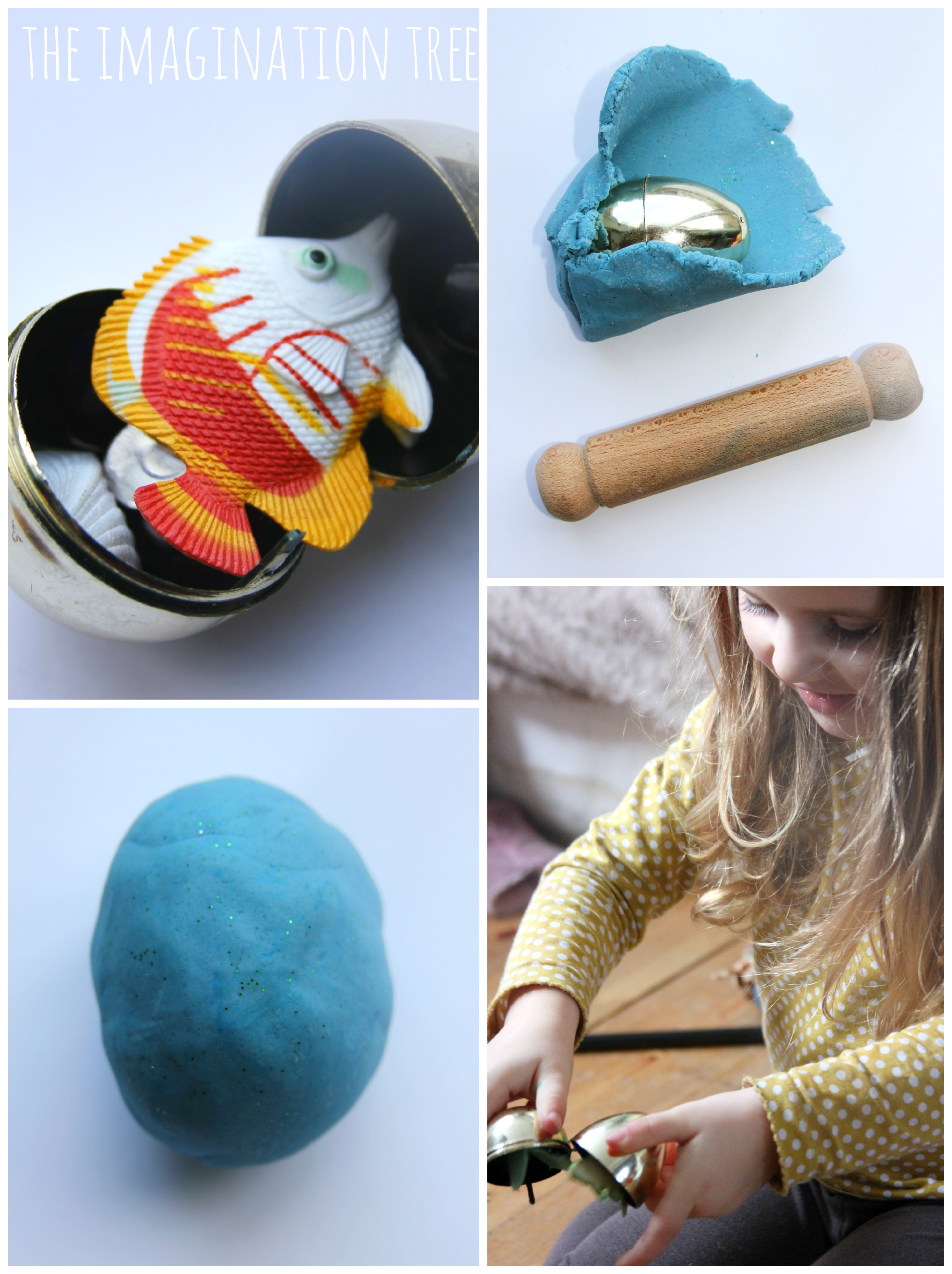 How to make surprise eggs with homemade play dough