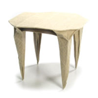 Origami round dining table II