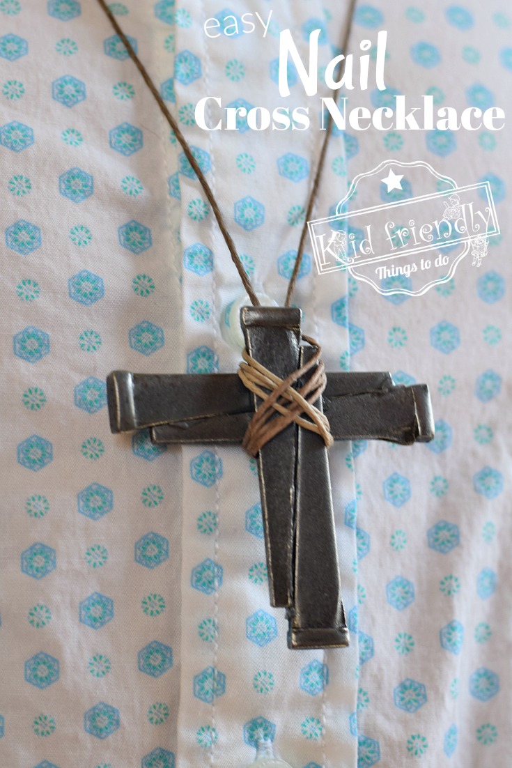Cross necklace made for teenagers