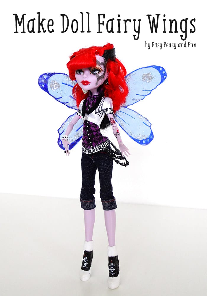 Fairy Wings doll making tutorial
