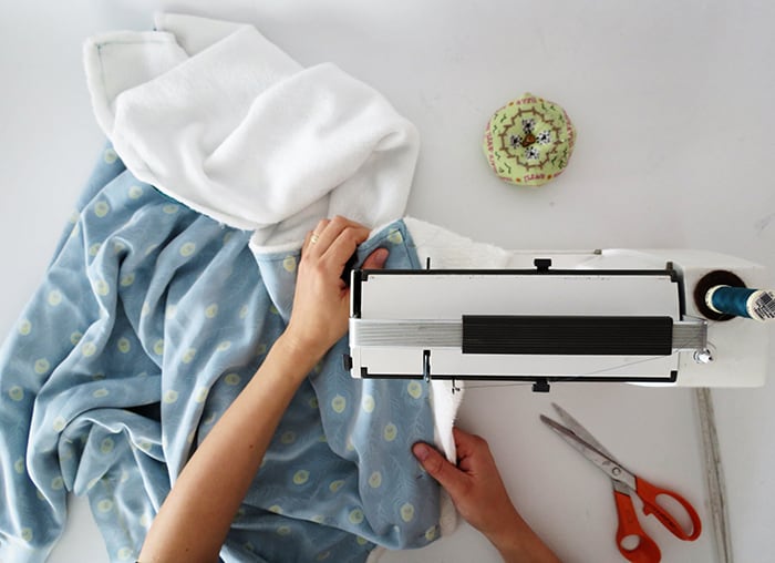 How to sew baby crib bumpers and blankets