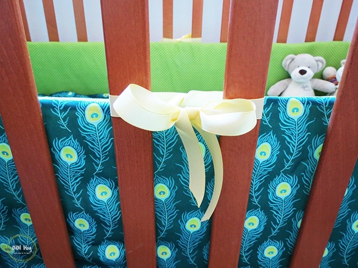 How to sew baby crib bumpers and blankets