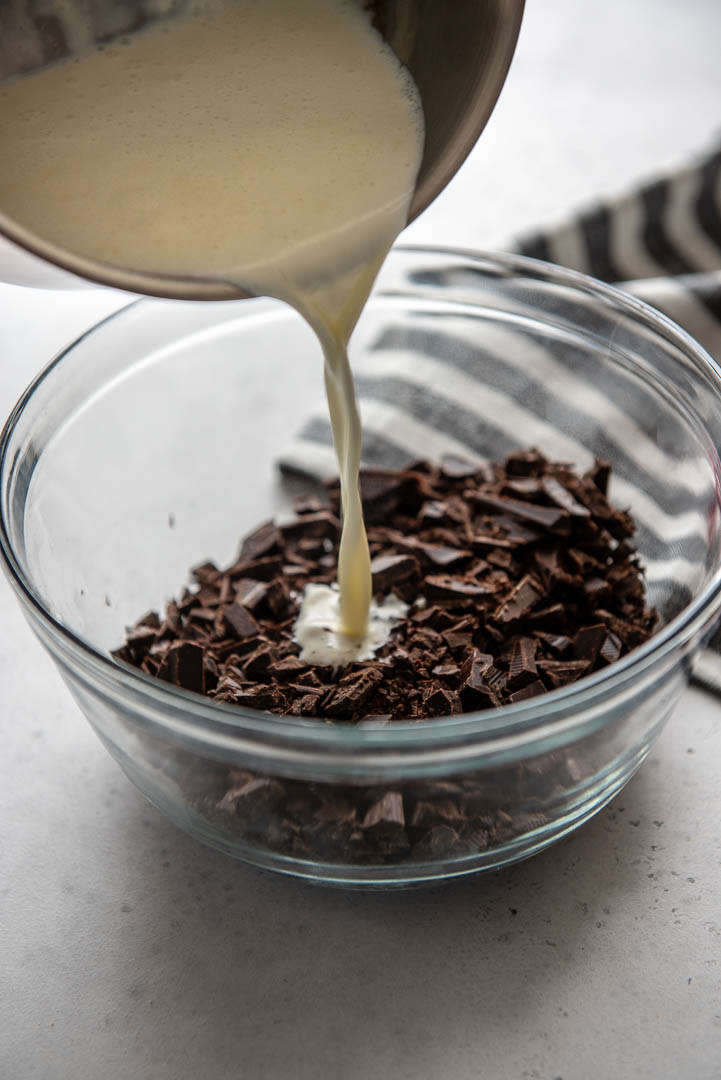 make chocolate ganache with milk