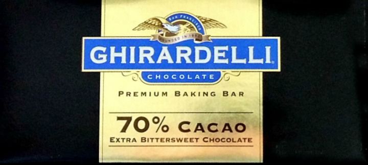 Ghirardelli's bar adds bittersweet chocolate