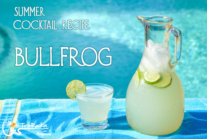 Pitcher of Bullfrog Poolside Cocktail