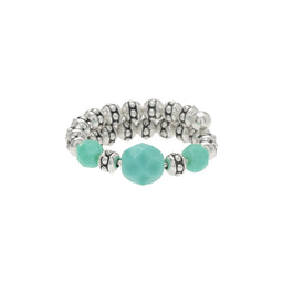 Turquoise memory bracelet